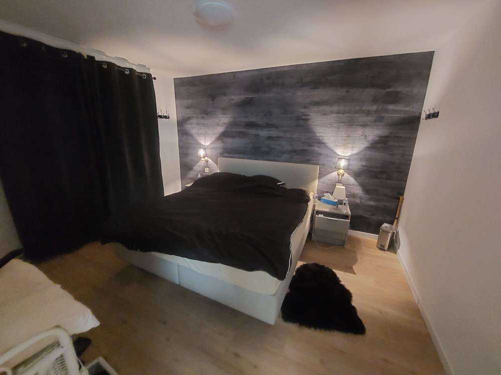 Graue Holzdielen