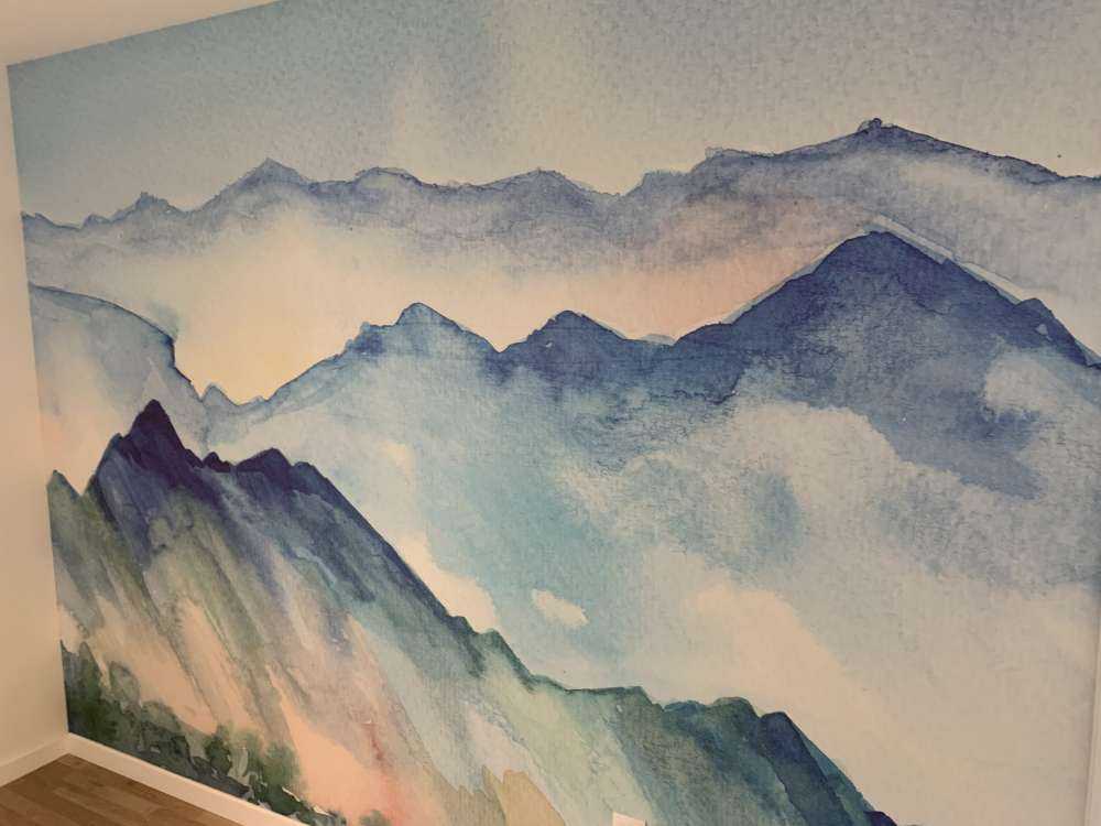 Abstrakte Berge