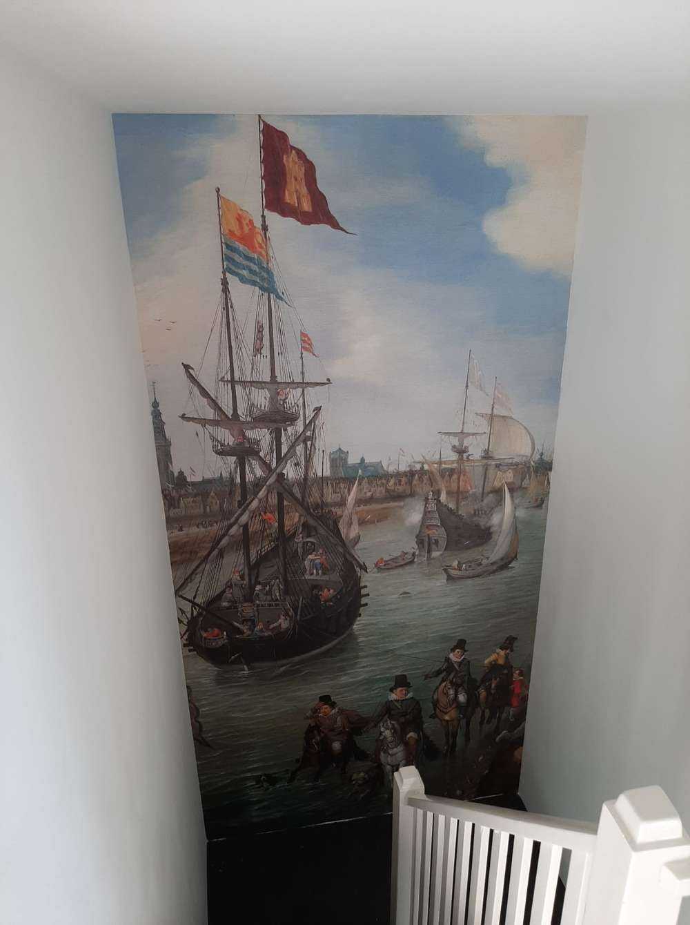 Die Abreise eines Würdenträgers aus Middelburg