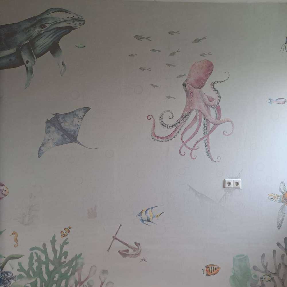 Unterwasserwelt der Wasserfarben