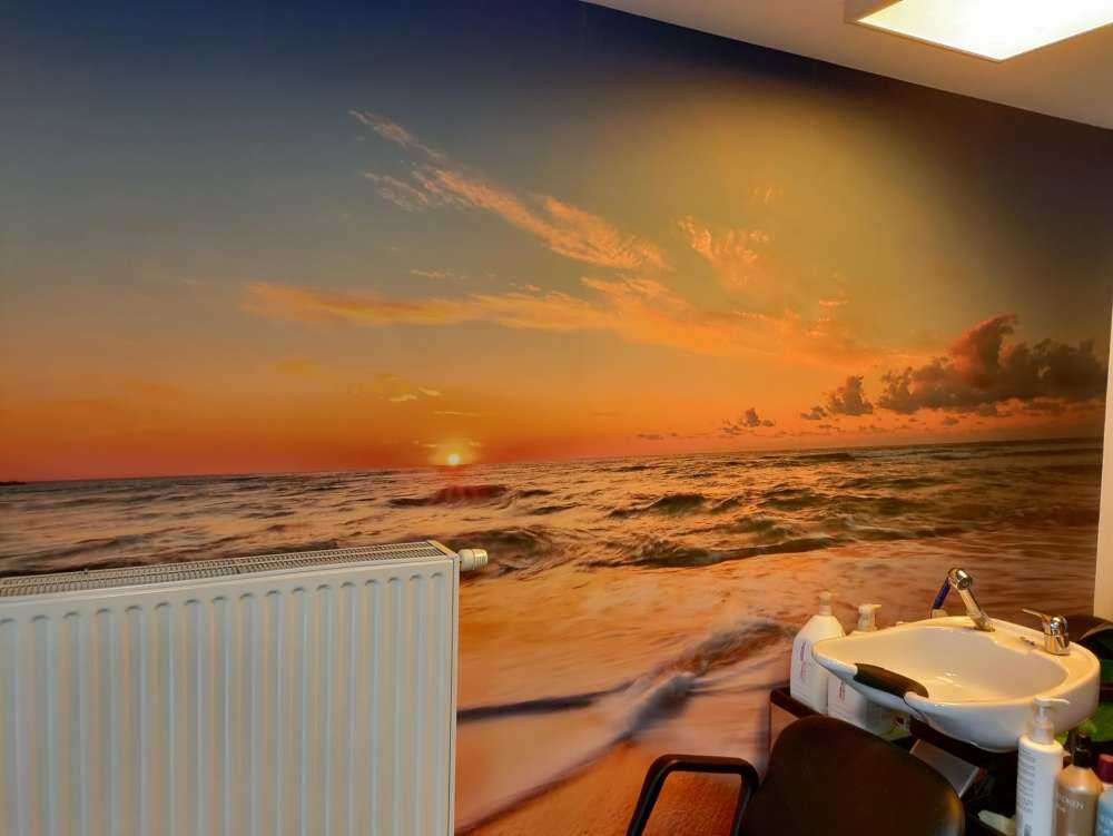 Sonnenuntergang über dem Meer