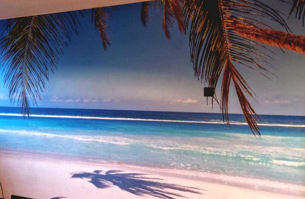 Strand unter dem Meer