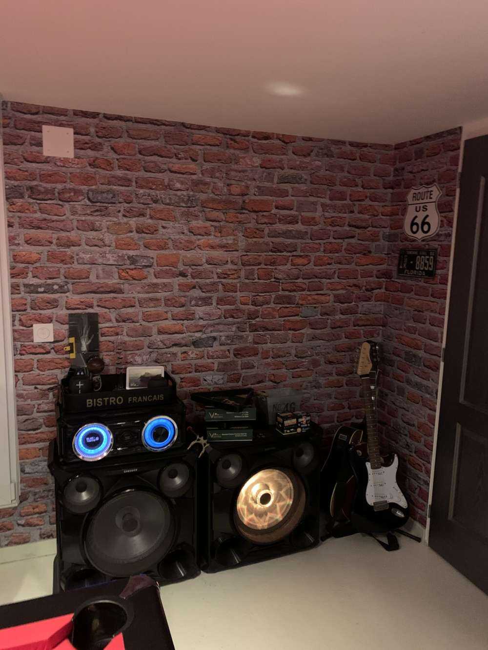 Restaurierte Wand