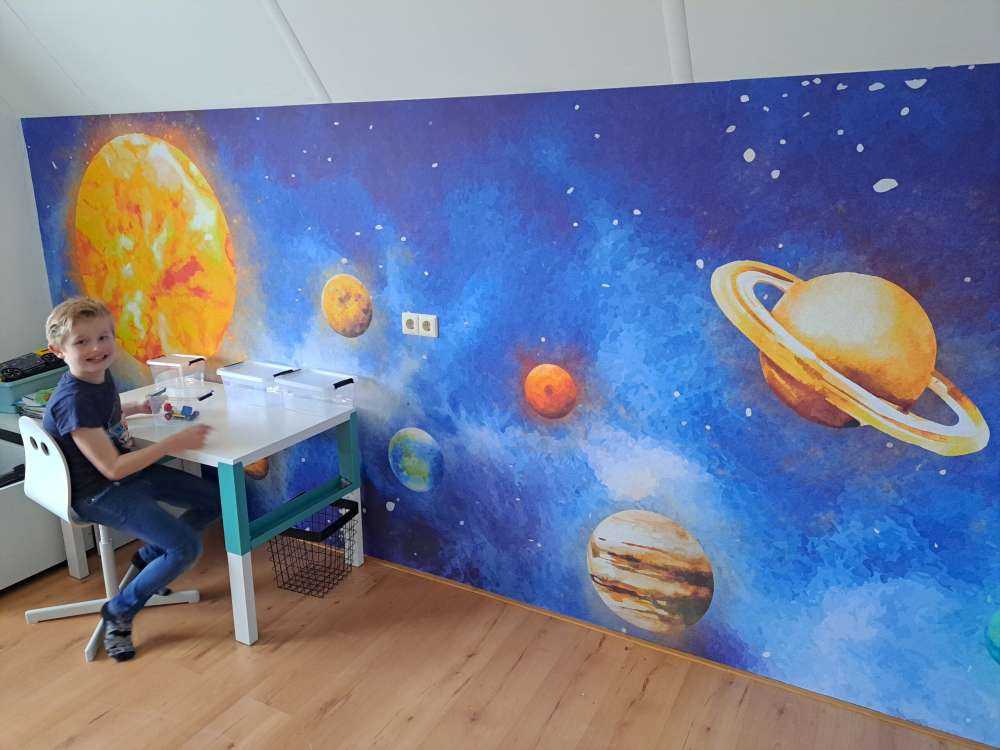 Planeten im Weltraum