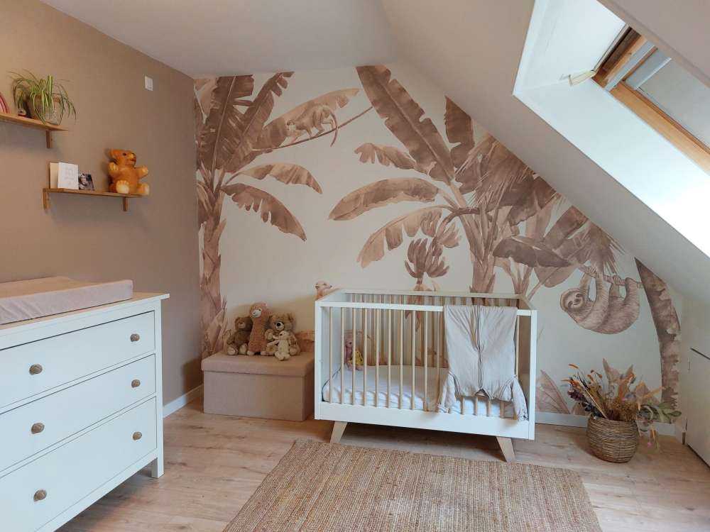 Kleine Dschungeltiere in Taupe