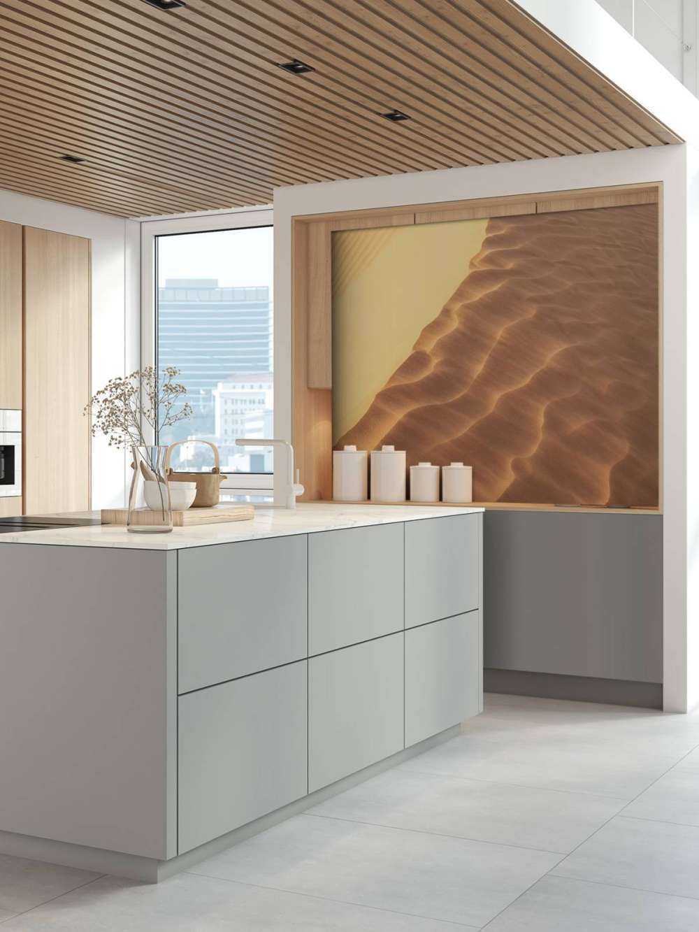 Sanddünen von oben
