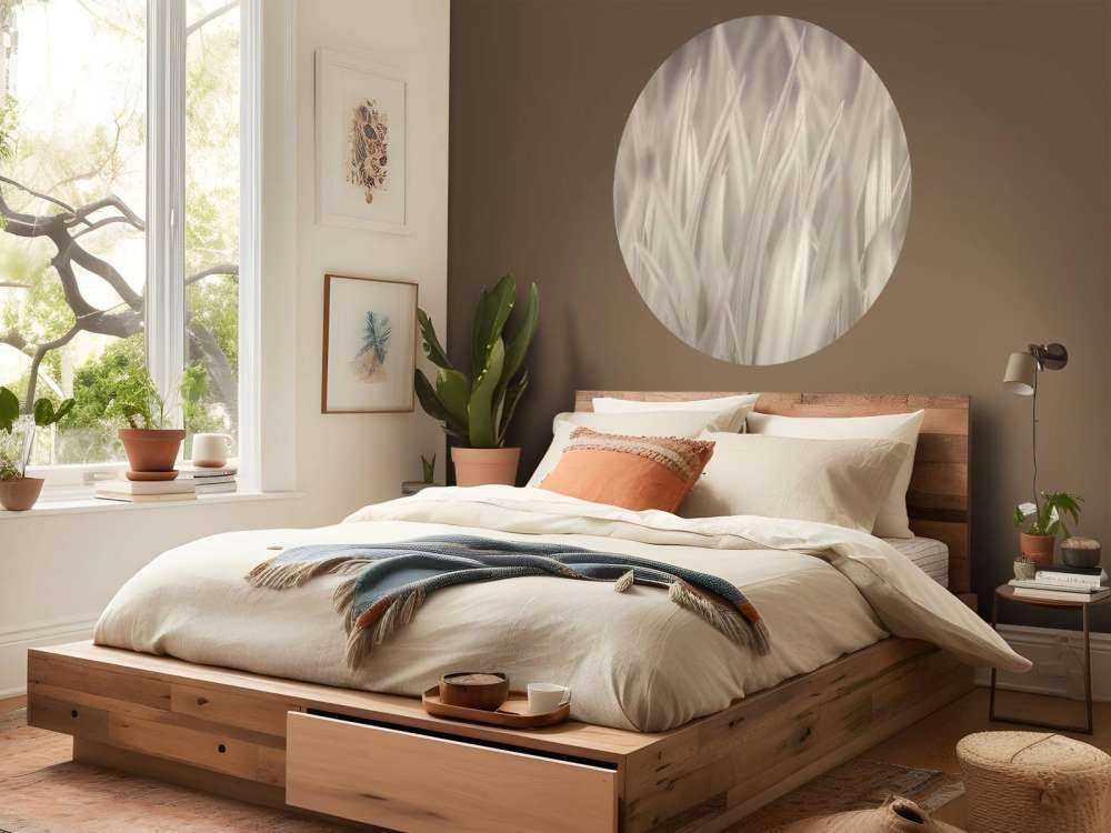 Nahaufnahme von Grashalmen