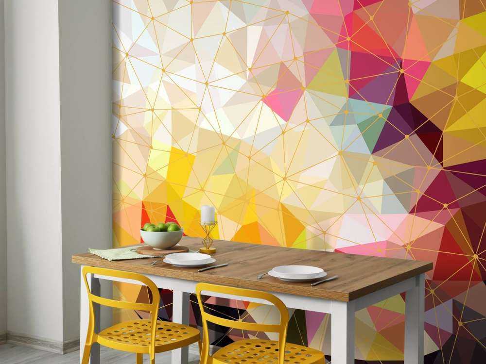 Bunte Dreiecke