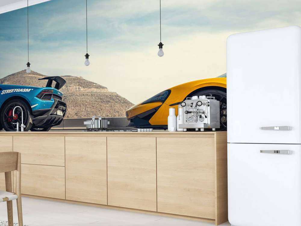 Duell zwischen Supersportwagen