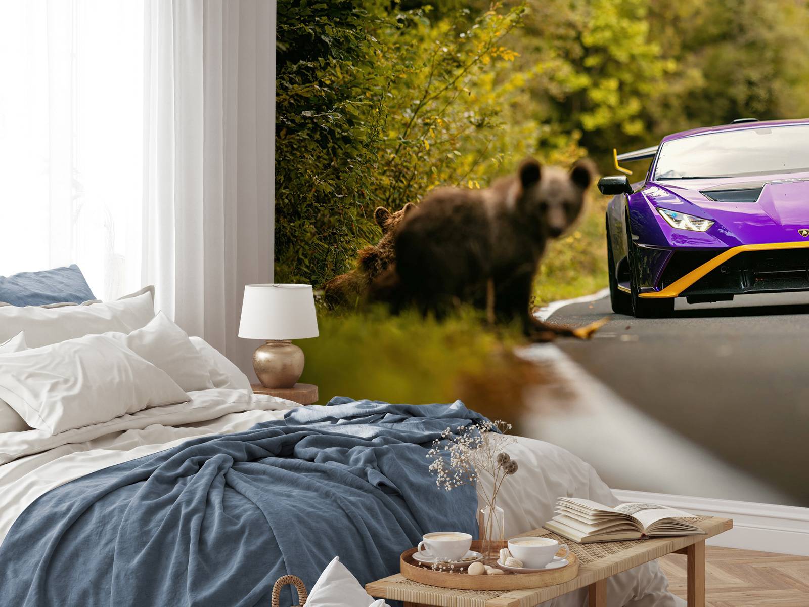 Lamborghini vs. Wildnis