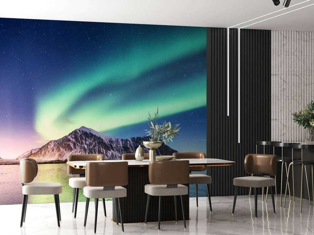 Klares Nordlicht