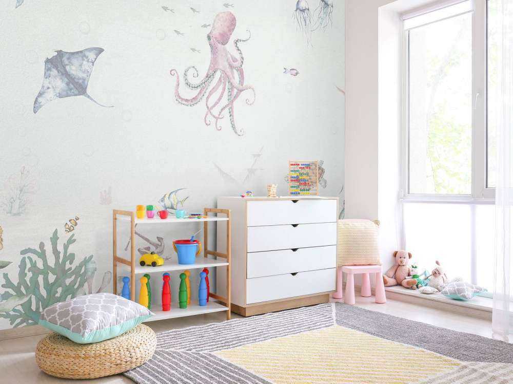 Unterwasserwelt der Wasserfarben