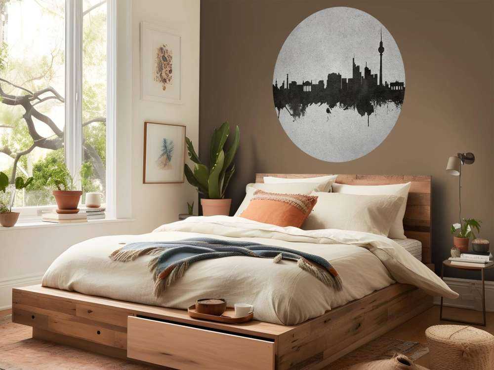 Aquarell-Skyline, Berlin