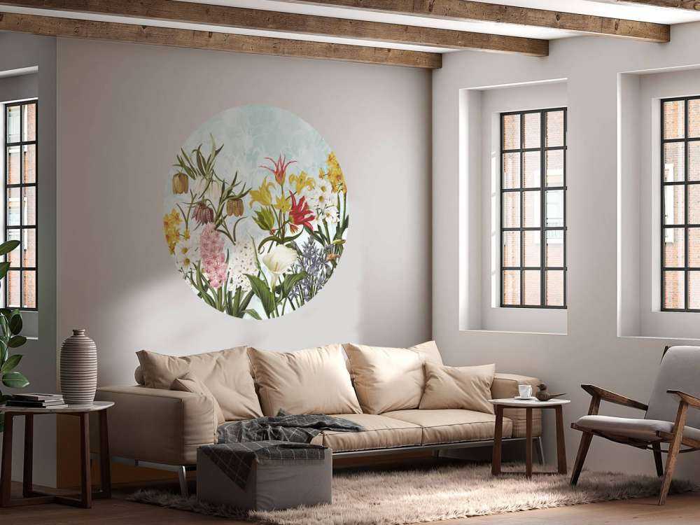 Frühjahrsblumen - Sanfte Aqua-Brise