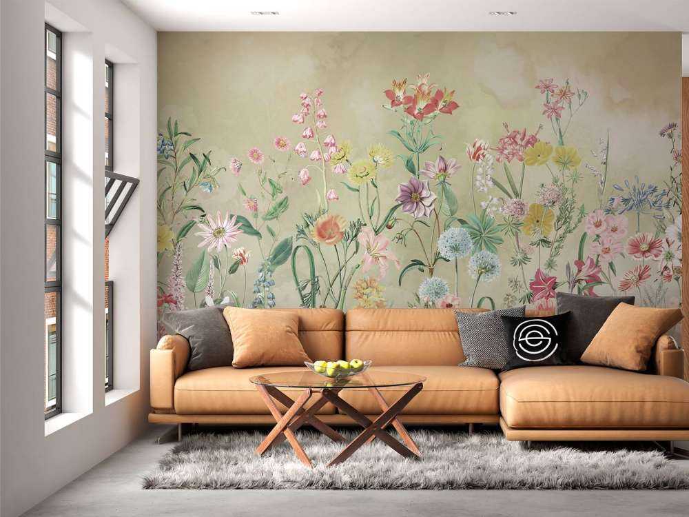 Pastell-Wildblumen-Symphonie