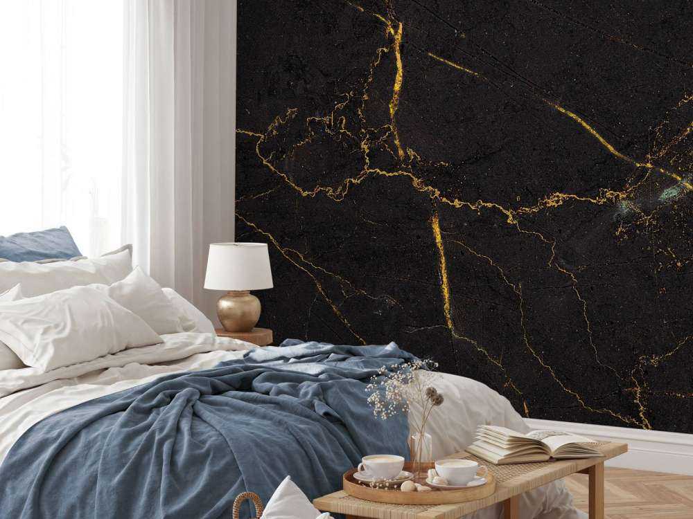 Marmor mit Gold