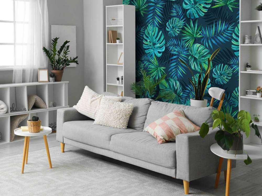 Tropische Aquarellpflanzen