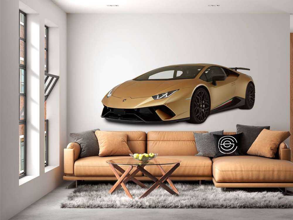 Lamborghini Huracán - Rechts vorne, weiß