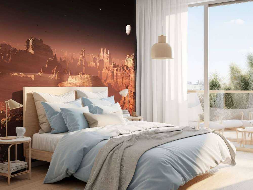Sonnenuntergang auf dem Mars