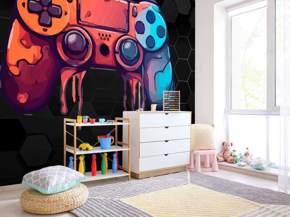 Tropfender Gamer-Controller
