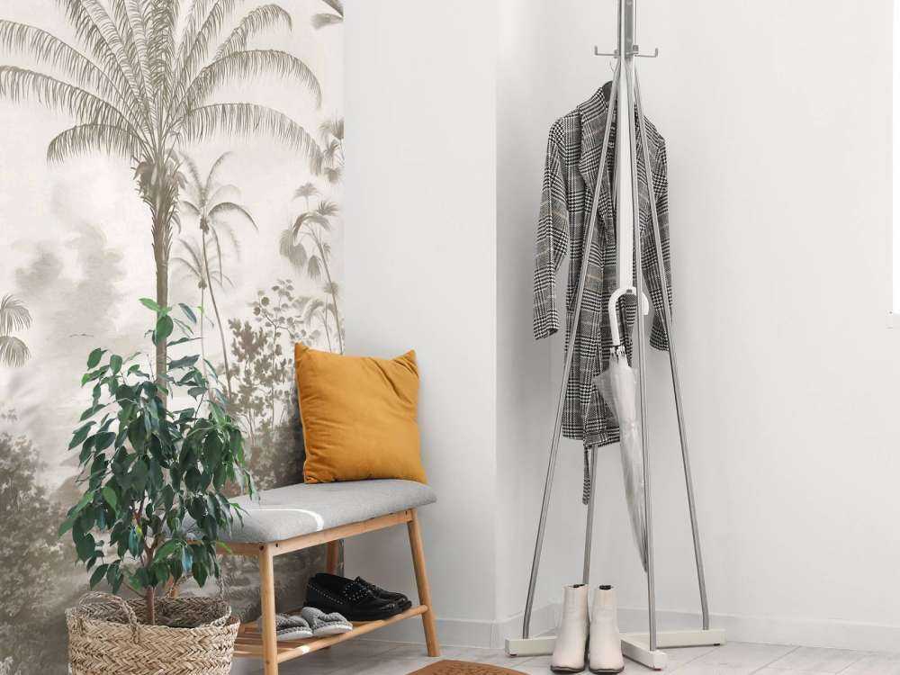 Romantische Tropen Taupe