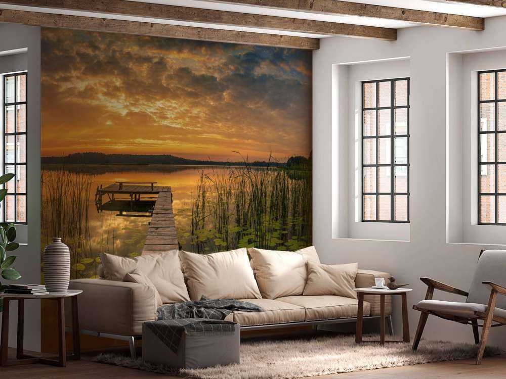 Sonnenaufgang am See