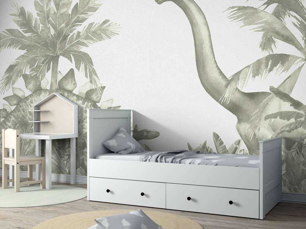 Dinosaurier in grün