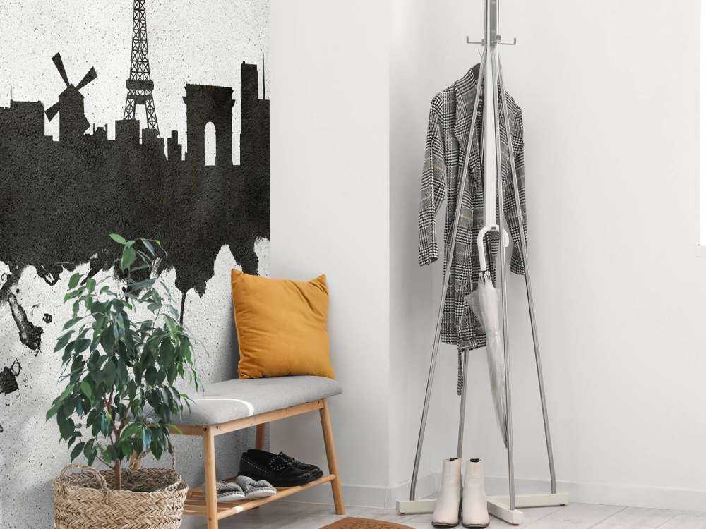 Aquarell-Skyline, Paris