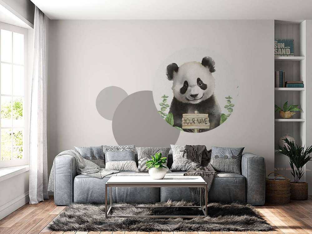 Kleiner Panda im Dschungel