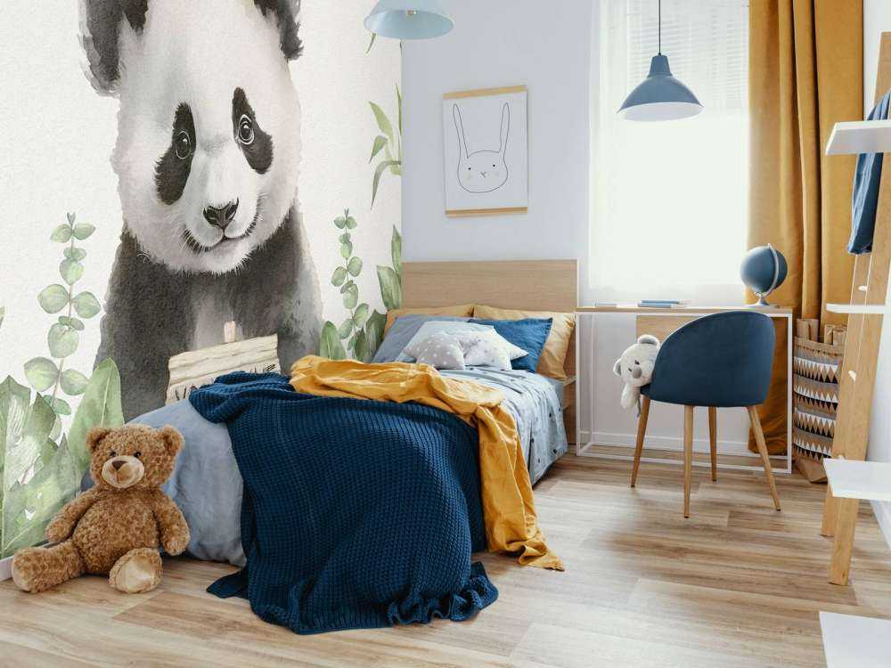 Kleiner Panda im Dschungel