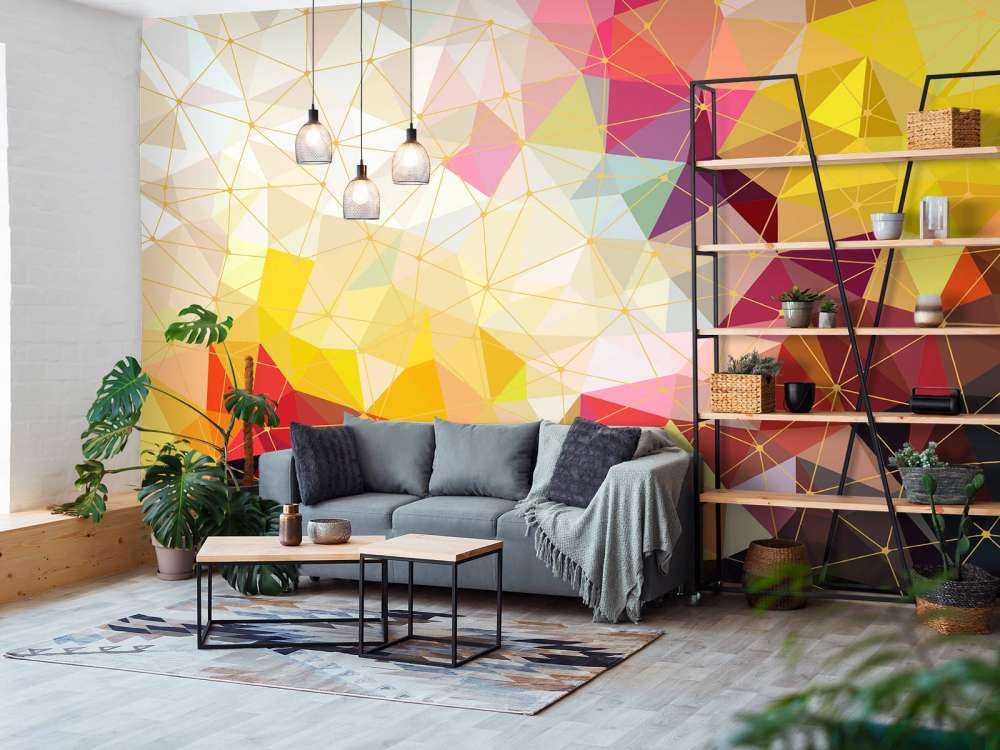 Bunte Dreiecke