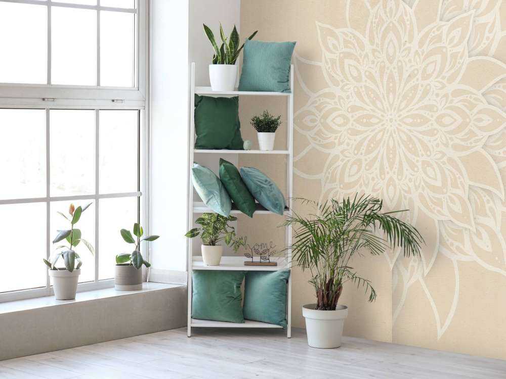 Beige Eleganz Mandala