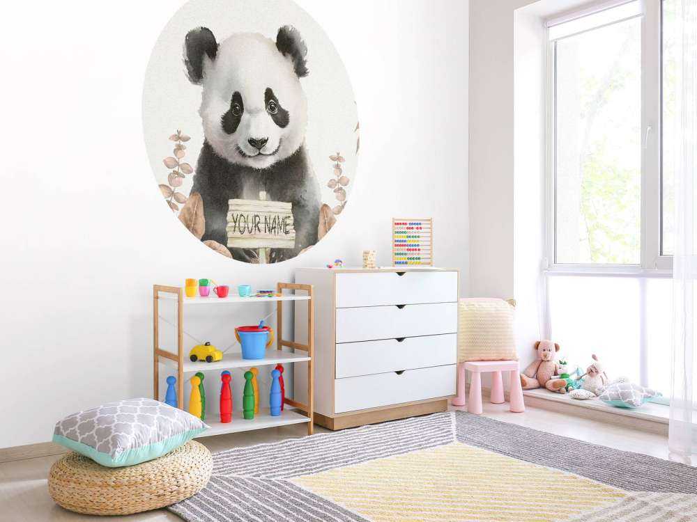 Kleiner Panda im Dschungel taupe