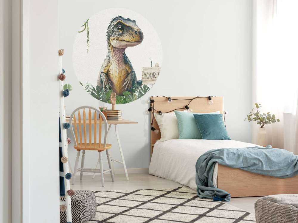 Baby-T-Rex im Dschungel