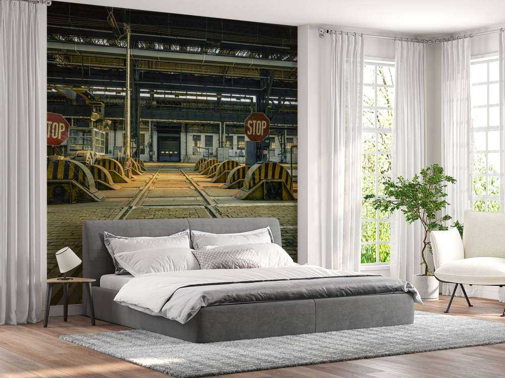 Verlassene Industriehalle