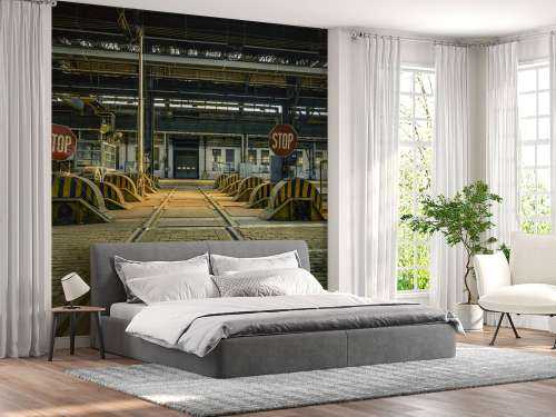 Verlassene Industriehalle