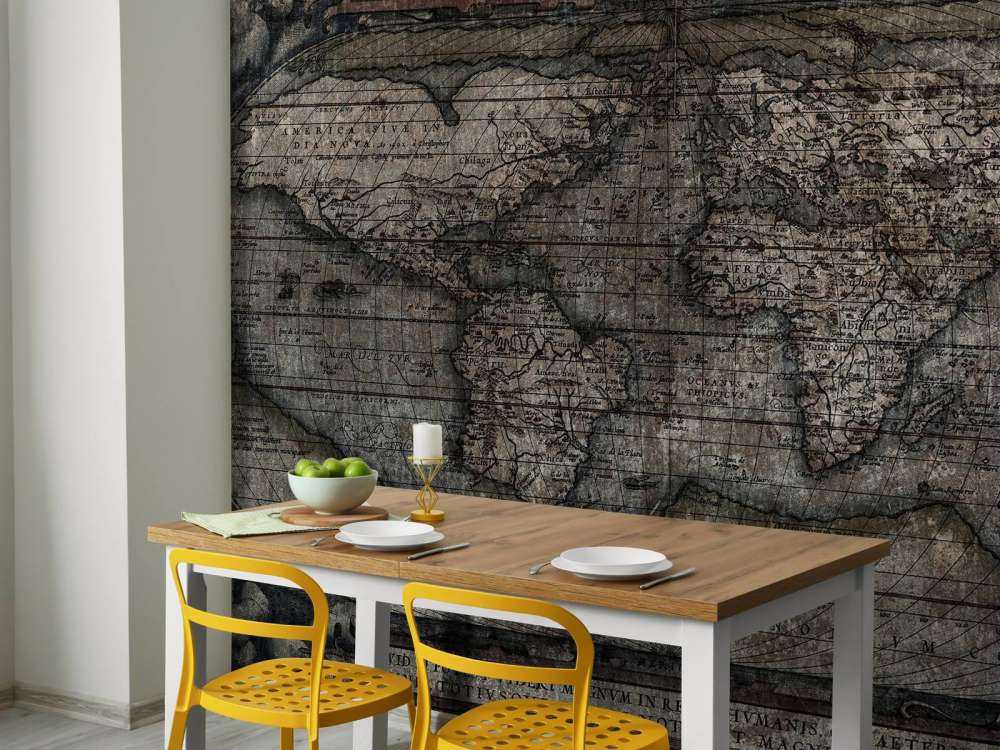 Lateinische Weltkarte