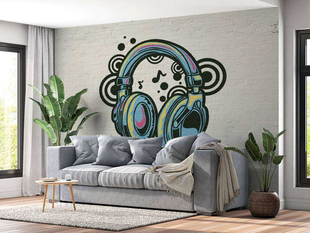 Graffiti-Kopfhörer