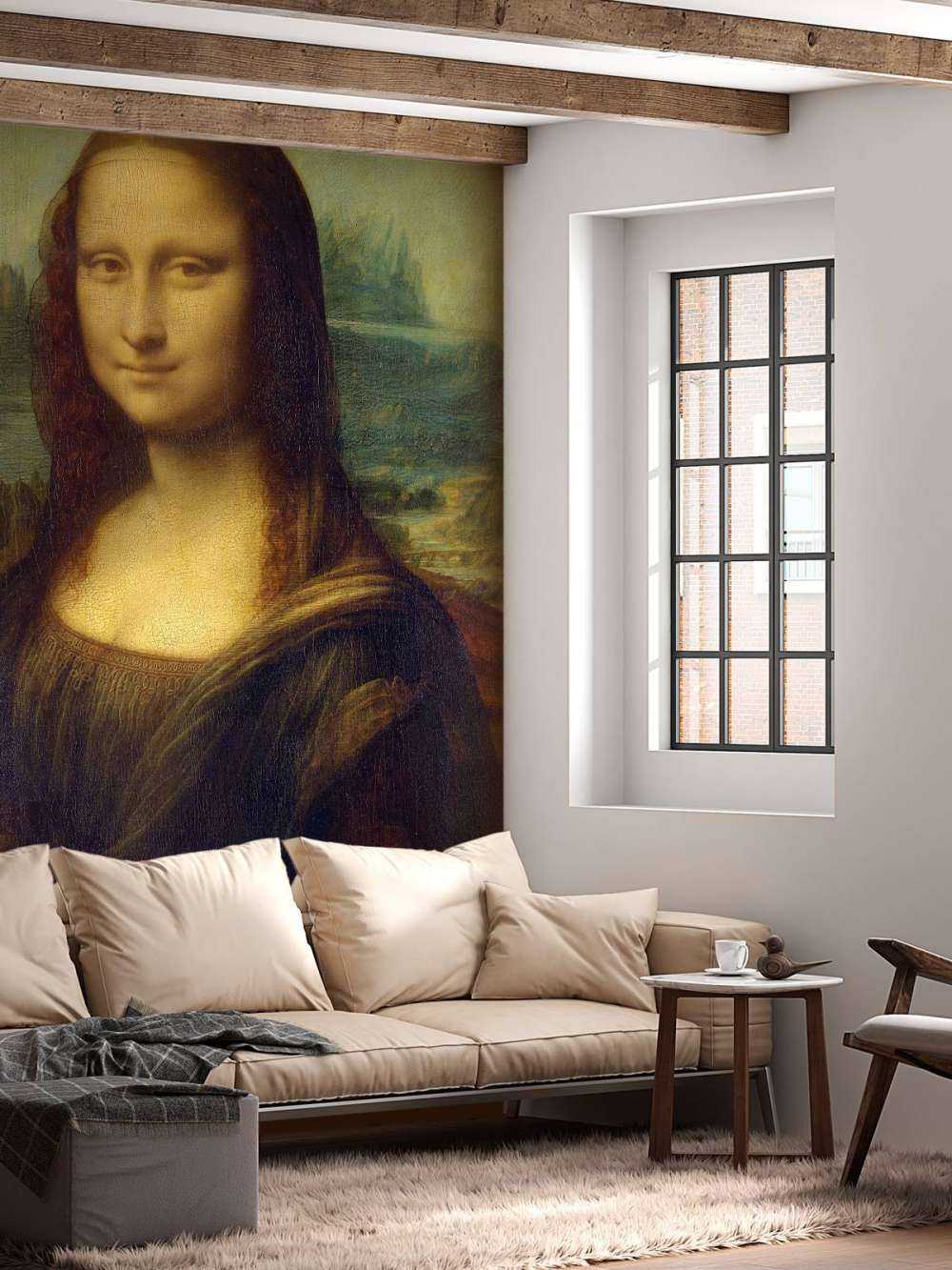 Mona Lisa auf Fototapete