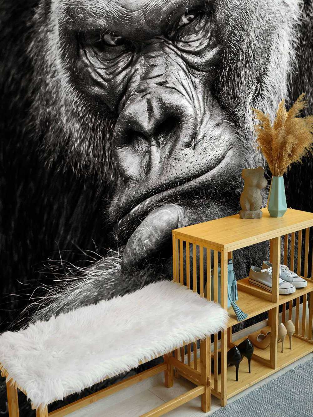 Nahaufnahme Gorilla