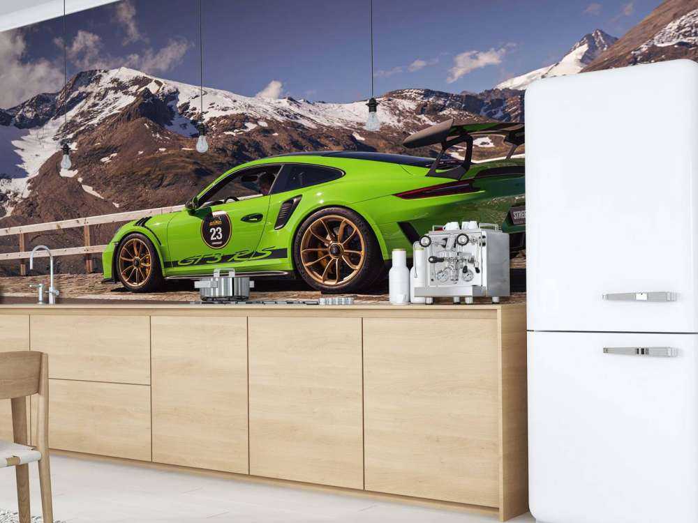Porsche 911 GT3 RS in den Alpen