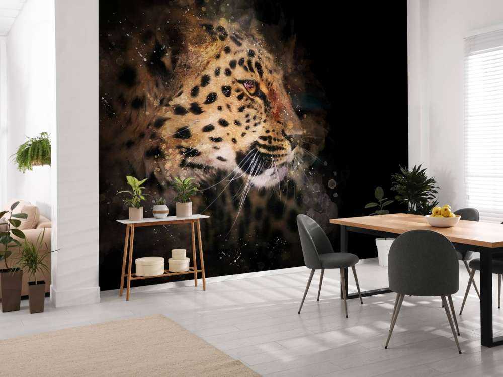 Lackierter Leopard