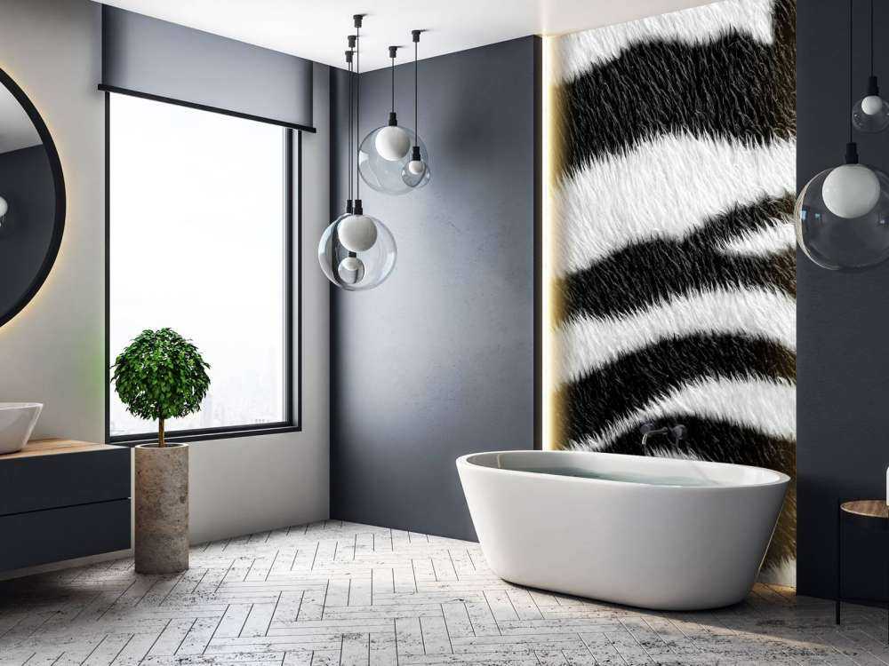 Nahaufnahme Zebrafell