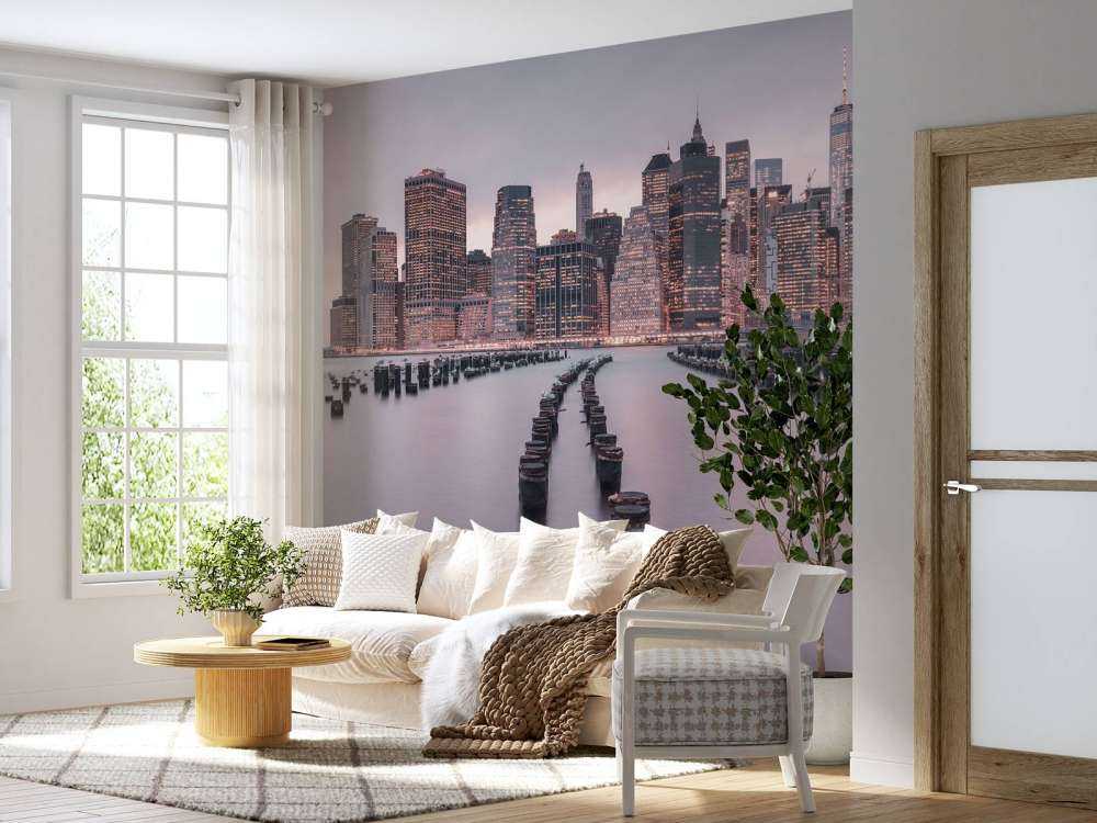 Wellenbrecher in Manhattan