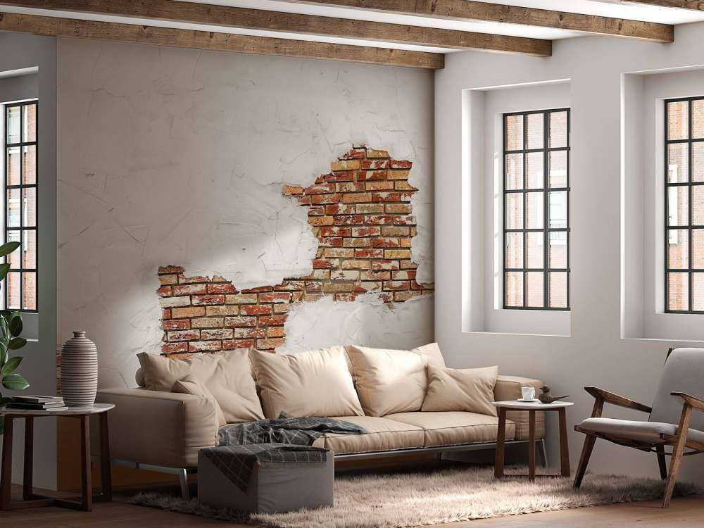 Backsteinmauer