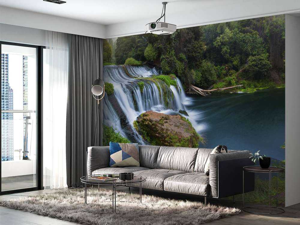 Versteckter Wasserfall