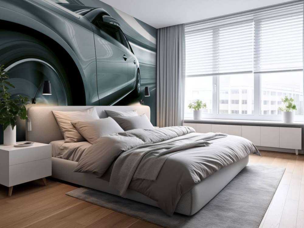 Graues Auto