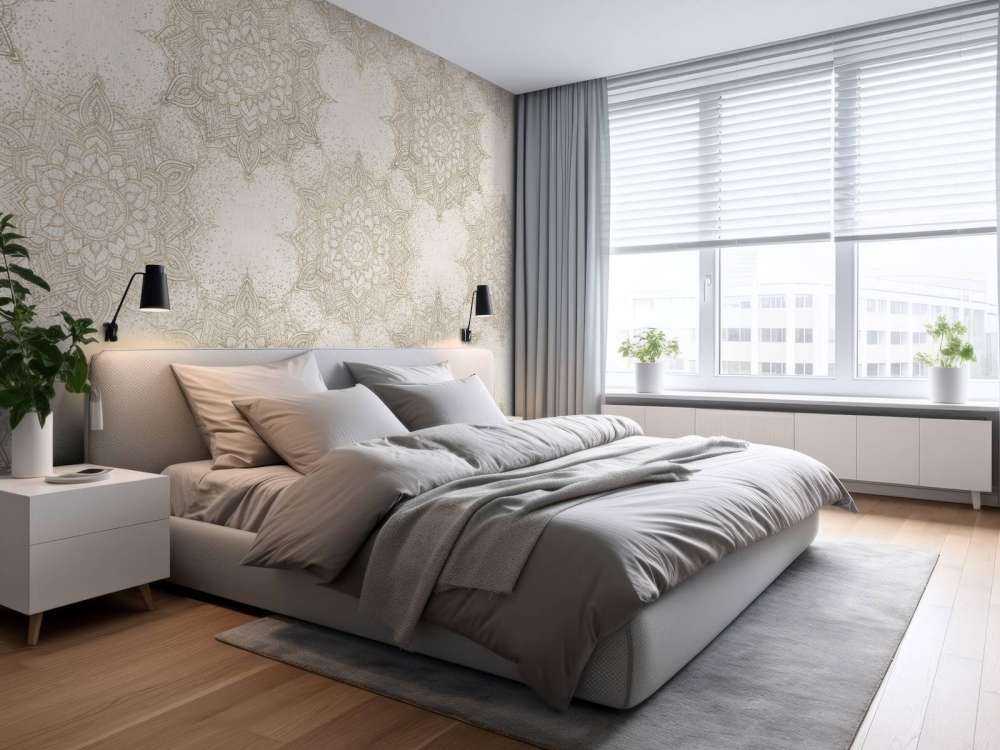 Marrakesch-Magisches Mandala - beige