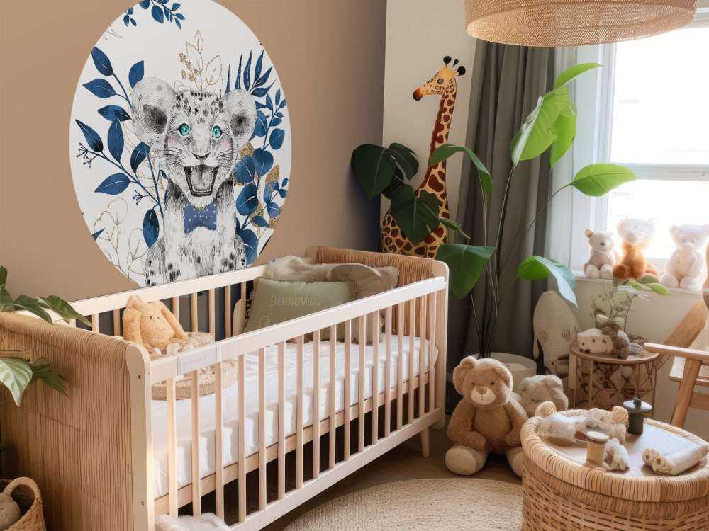 Blaues Dschungel-Löwin-Baby