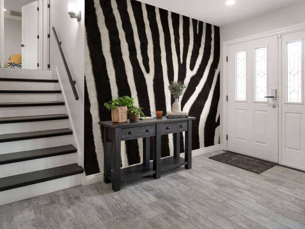 Zebra-Mantel